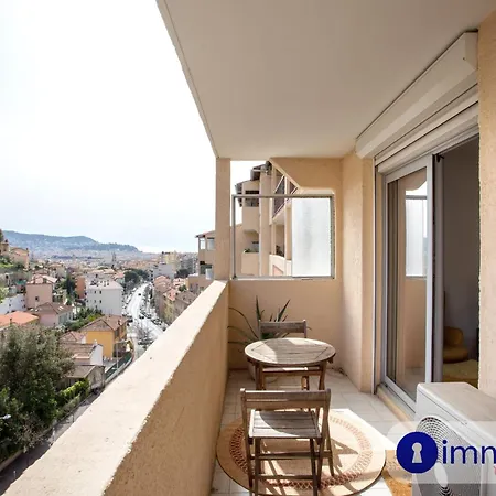 T2 With Terrace Sea View Nizza