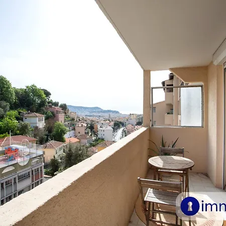 Apartment T2 With Terrace Sea View Nice